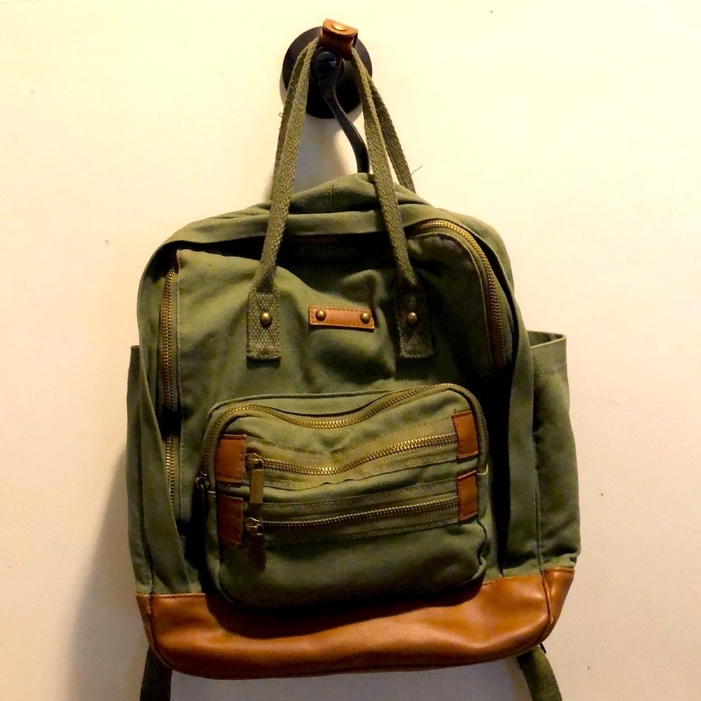 Small Green Backpack